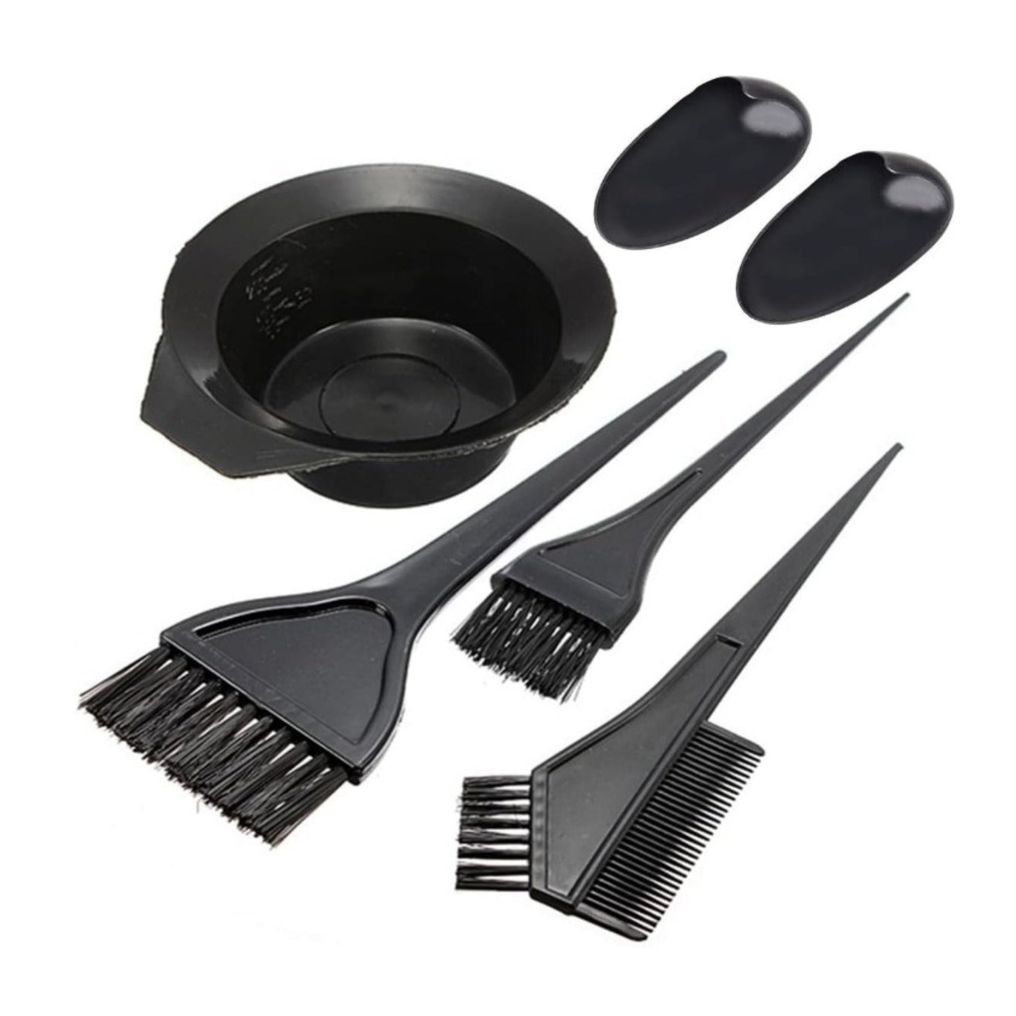 ECVV 5-Piece Hair Dye Kit – Brush & Bowl Set for Salon or DIY Coloring